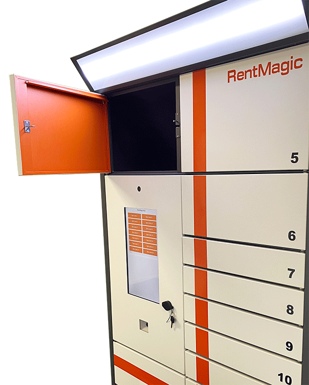 RentMagic Box-Automaten