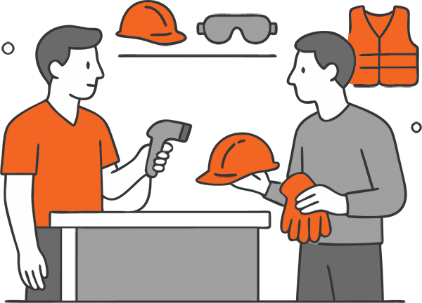 Easily create a dispensing counter or Safety Shop with RentMagic Easily create a dispensing counter or Safety Shop with RentMagic