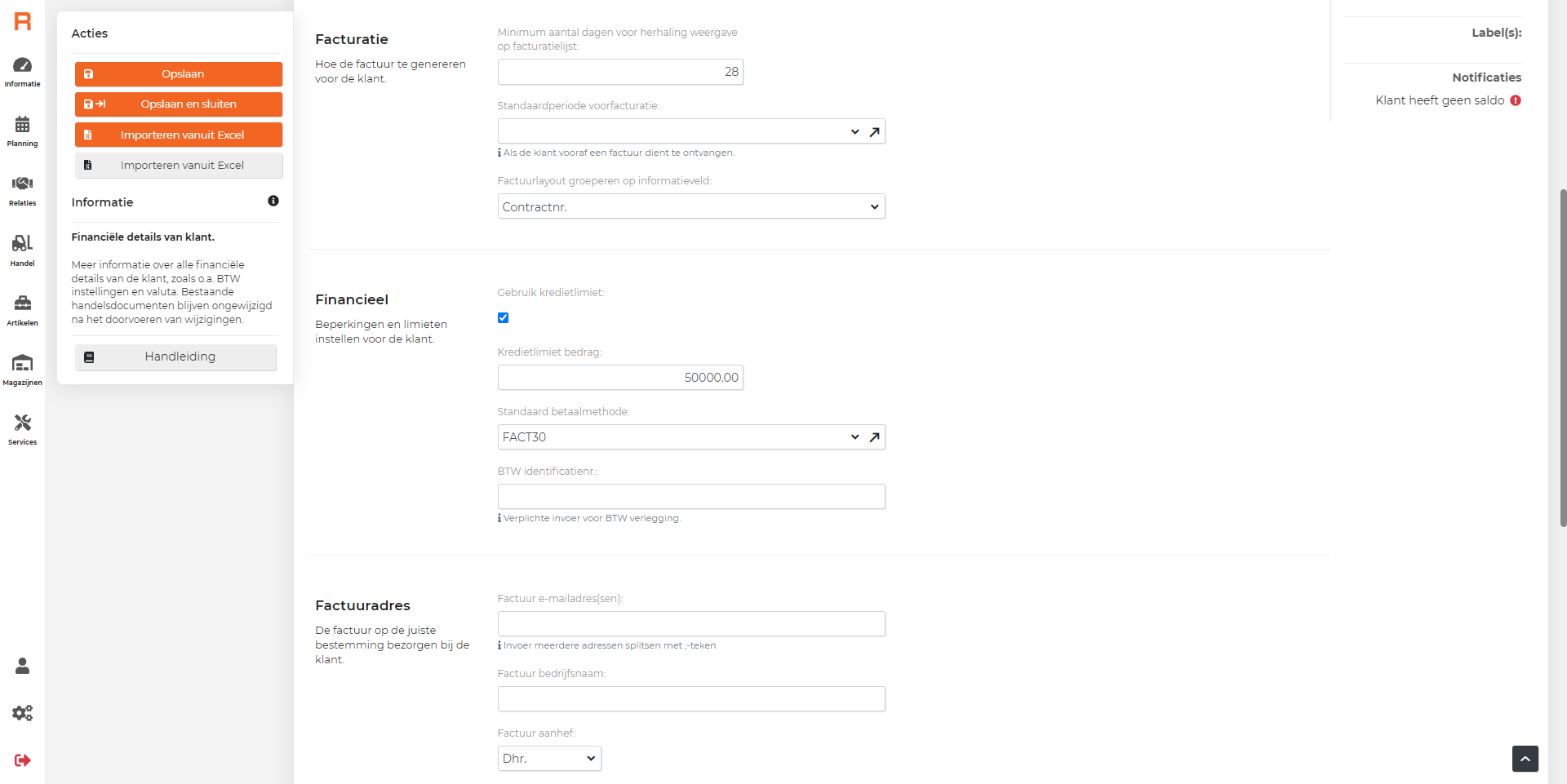 Functionaliteit functionaliteit