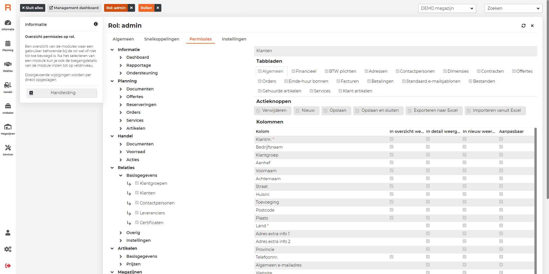 Functionaliteit functionaliteit