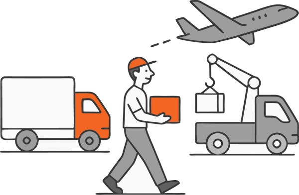 Maak verschillende transportmethodes aan in RentMagic